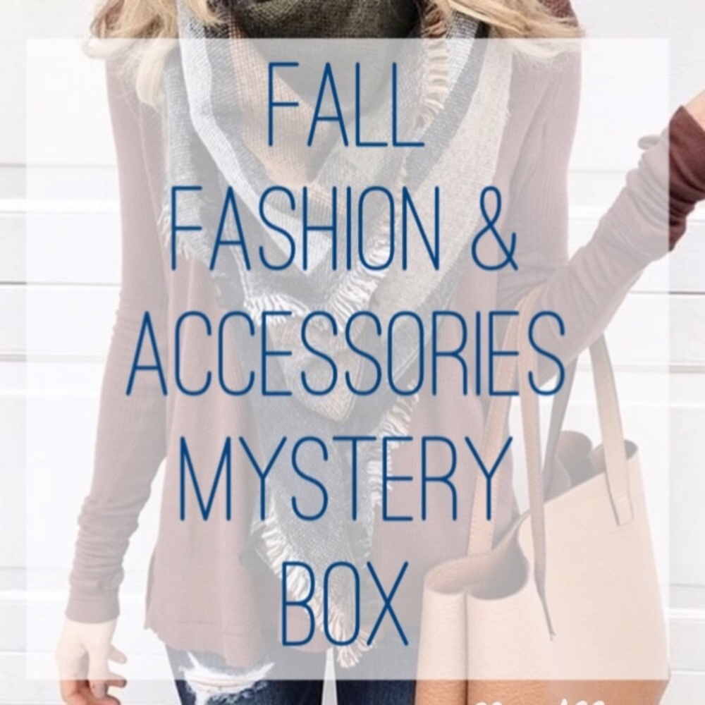 LOT — Fashion and Accessories Mystery Box of 5+